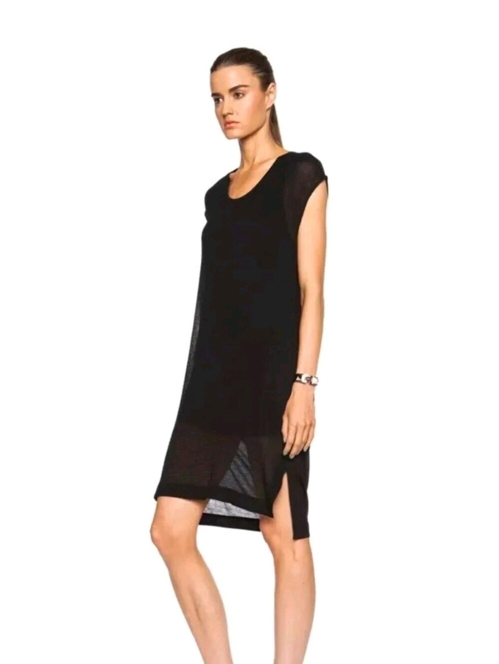 HELMUT LANG Swift Midi Dress Size P